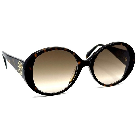 NEW!!! ALEXANDER MCQUEEN Sunglasses AM0285S 003 Authentic - Picture 1 of 12